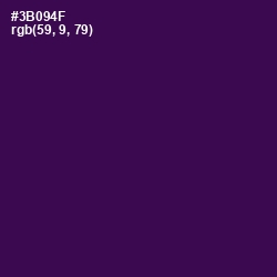 #3B094F - Valentino Color Image