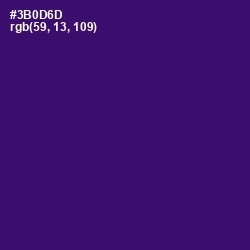 #3B0D6D - Christalle Color Image