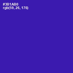 #3B1AB0 - Governor Bay Color Image