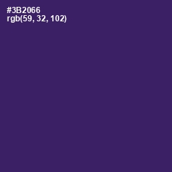 #3B2066 - Jacarta Color Image