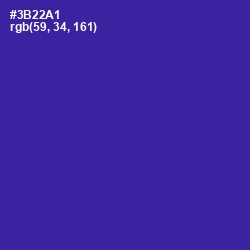 #3B22A1 - Governor Bay Color Image