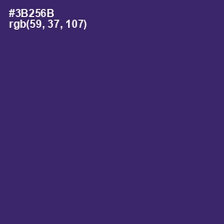 #3B256B - Jacarta Color Image