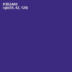 #3B2A80 - Bay of Many Color Image