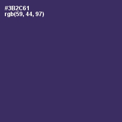 #3B2C61 - Jacarta Color Image