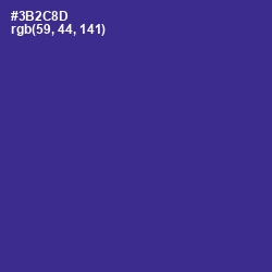 #3B2C8D - Bay of Many Color Image