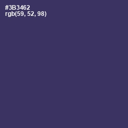 #3B3462 - Jacarta Color Image