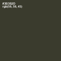 #3B3B2D - Birch Color Image