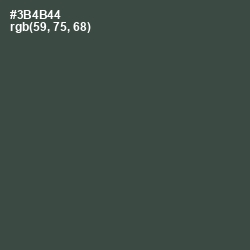 #3B4B44 - Cape Cod Color Image