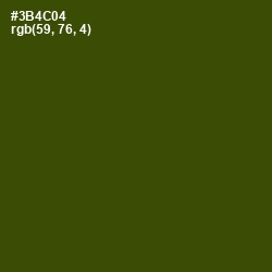 #3B4C04 - Clover Color Image