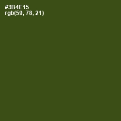 #3B4E15 - Clover Color Image