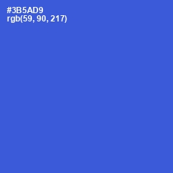 #3B5AD9 - Mariner Color Image