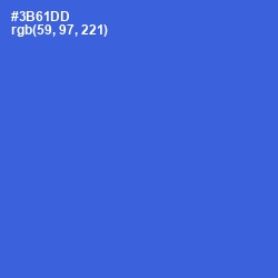 #3B61DD - Mariner Color Image