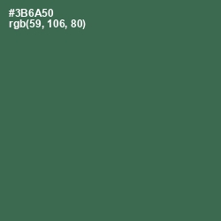 #3B6A50 - Killarney Color Image