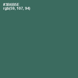 #3B6B5E - Amazon Color Image