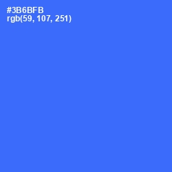 #3B6BFB - Mariner Color Image