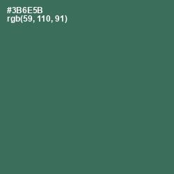 #3B6E5B - Amazon Color Image