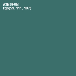 #3B6F6B - William Color Image