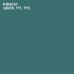 #3B6F6F - William Color Image