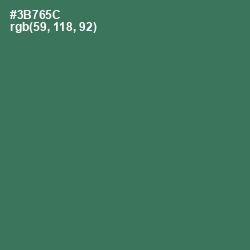 #3B765C - Amazon Color Image