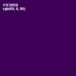 #3C0056 - Jagger Color Image