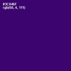 #3C046F - Christalle Color Image