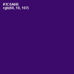 #3C0A6B - Christalle Color Image