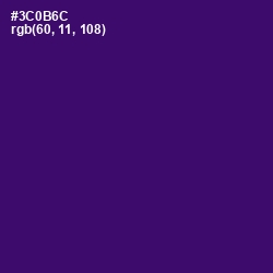 #3C0B6C - Christalle Color Image