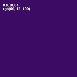 #3C0C64 - Christalle Color Image