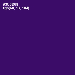 #3C0D68 - Christalle Color Image