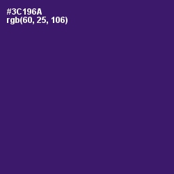 #3C196A - Meteorite Color Image
