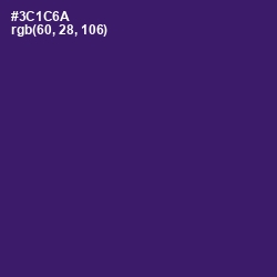 #3C1C6A - Meteorite Color Image
