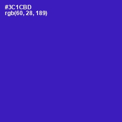 #3C1CBD - Governor Bay Color Image