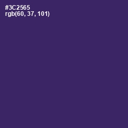#3C2565 - Jacarta Color Image