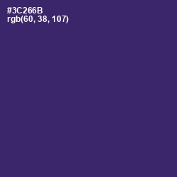 #3C266B - Jacarta Color Image