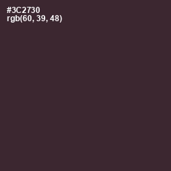 #3C2730 - Blackcurrant Color Image