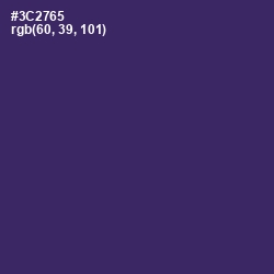 #3C2765 - Jacarta Color Image