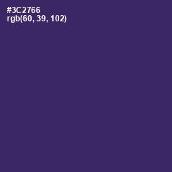 #3C2766 - Jacarta Color Image