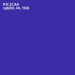 #3C2CA8 - Governor Bay Color Image