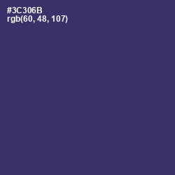 #3C306B - Jacarta Color Image