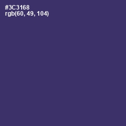 #3C3168 - Jacarta Color Image