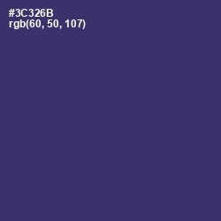 #3C326B - Jacarta Color Image