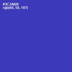 #3C3ABB - Governor Bay Color Image