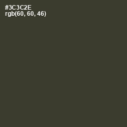 #3C3C2E - Birch Color Image