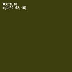 #3C3E10 - Camouflage Color Image