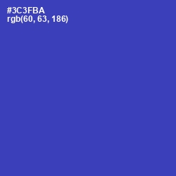 #3C3FBA - Governor Bay Color Image