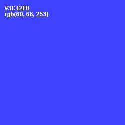 #3C42FD - Mariner Color Image