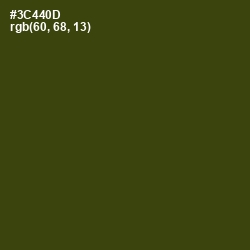 #3C440D - Clover Color Image