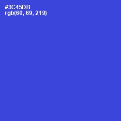 #3C45DB - Mariner Color Image