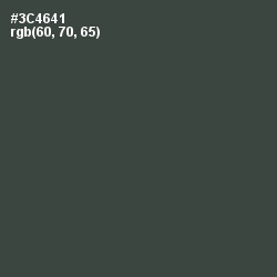 #3C4641 - Cape Cod Color Image
