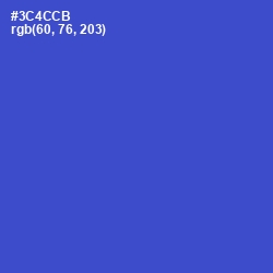 #3C4CCB - Mariner Color Image